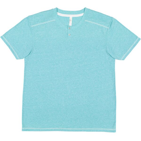 Men's Harborside Melange Jersey Henley Thumbnail