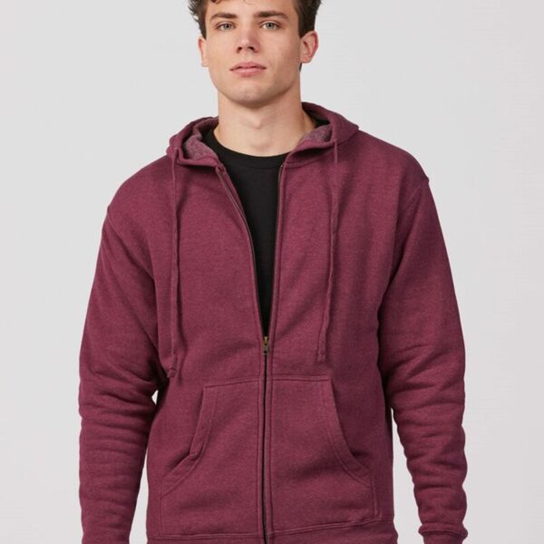 Premium Fleece Full-Zip Hooded Sweatshirt Thumbnail