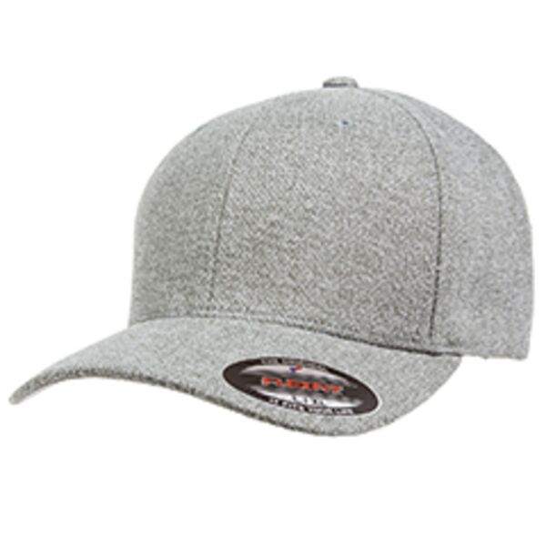 Adult Poly Mélange Heather Stretch Cap Thumbnail