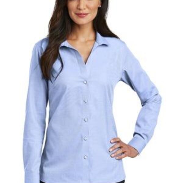 Ladies Nailhead Non Iron Shirt Thumbnail