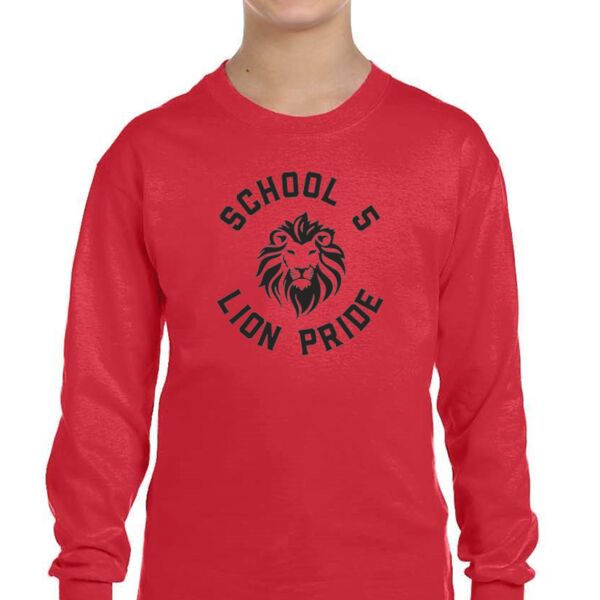 Heavy Cotton™ Youth Long Sleeve T-Shirt (Kindergarten) Thumbnail