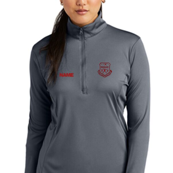 Ladies PosiCharge ® Competitor 1/4 Zip Pullover (LOGO W/ NAME) Thumbnail
