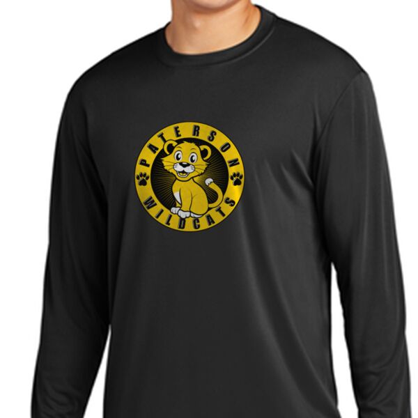 Long Sleeve PosiCharge ® Competitor Tee (>3 COLOR LOGO W/ NAME) Thumbnail